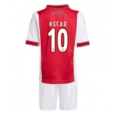Ajax Oscar Gloukh #10 Hjemmedraktsett Barn 2025-26 Kortermet (+ korte bukser)